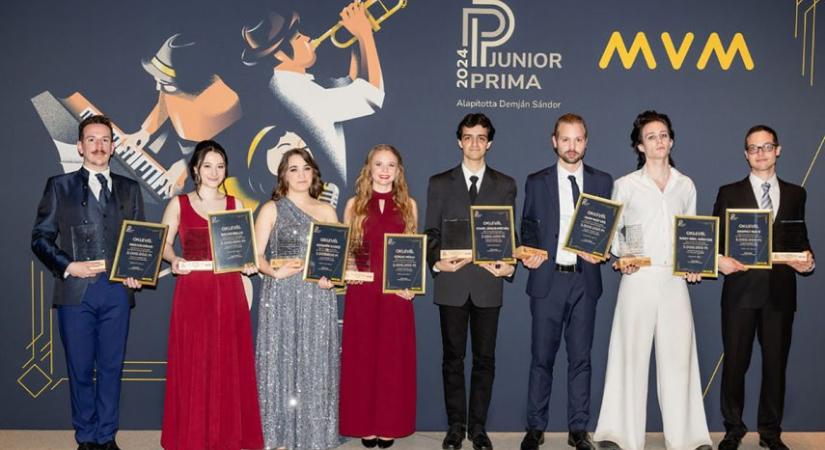 Tíz fiatal muzsikus kapott Junior Prima díjat
