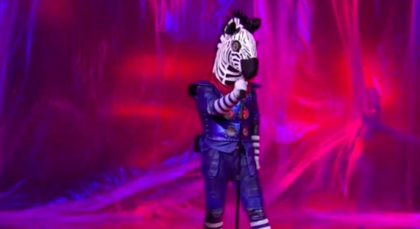 Álarcos Énekes: Kiesett a Zebra, Molnár Áron SZFE-s maszkban fedte fel magát