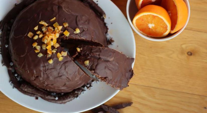 15 perces csokis-narancsos torta: egyszerű kevert tészta az alapja