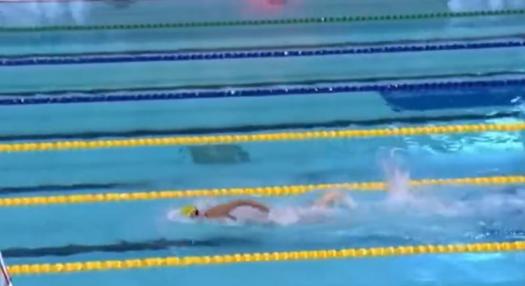 A 17 éves McIntosh világrekordot úszott Hosszú Katinka számában
