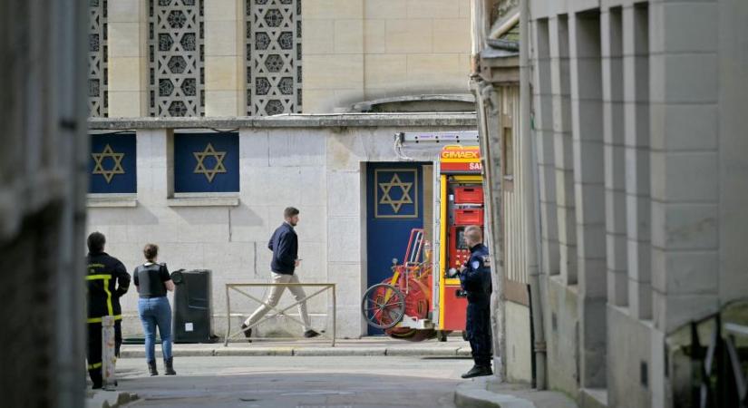 Lelőttek egy férfit Franciaországban, aki fel akart gyújtani egy zsinagógát