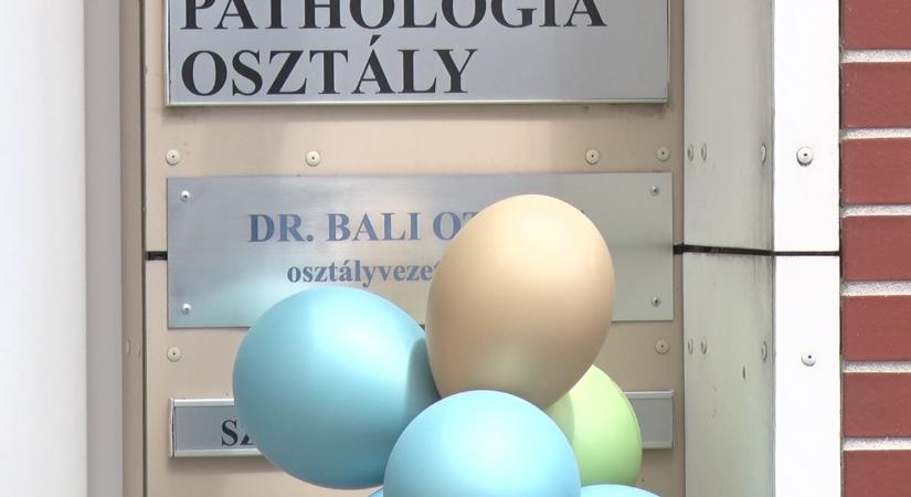 A patológiai osztály fennállásának 70. évfordulóját ünnepelték a Kórházban