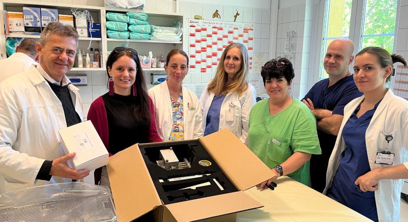 Égési sérült gyermekek gyógyítása: egyedülálló eszköz a Bethesda Gyermekkórházban