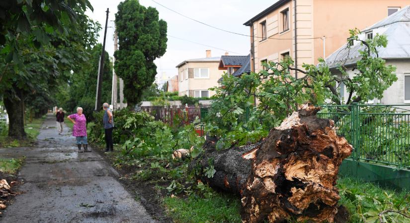 Viharrendszer alakul a délnyugati határnál, Szlovákiát is érinteni fogja