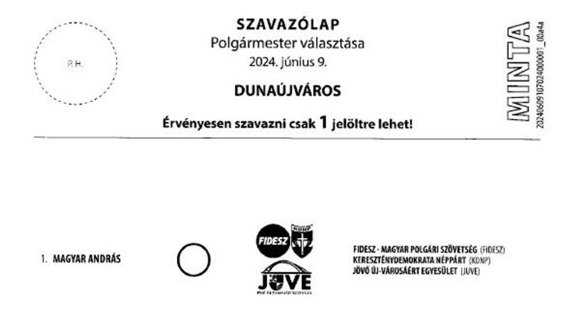 A dunaújvárosi szavazólapokat már lehet nyomtatni