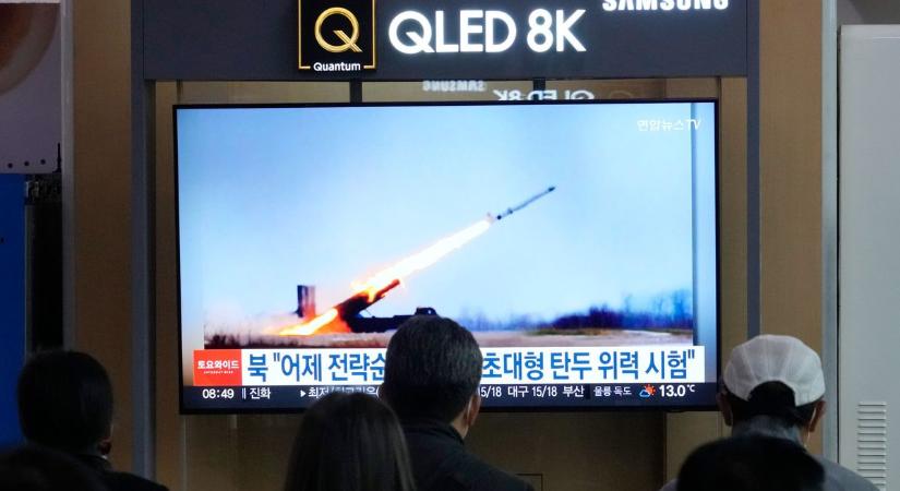 Taktikai ballisztikus rakétát tesztelt Észak-Korea