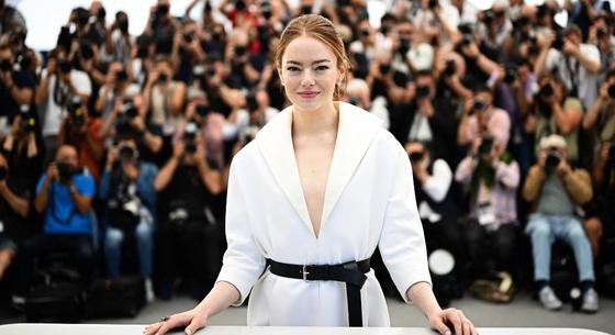 Emma Stone meghozta a tébolyt Cannes-ba