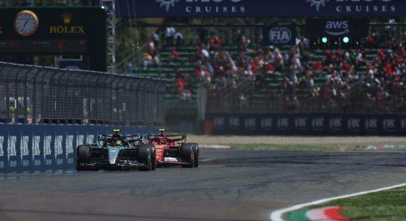 Az F1-es Emilia-Romagna Nagydíj rajtrácsa