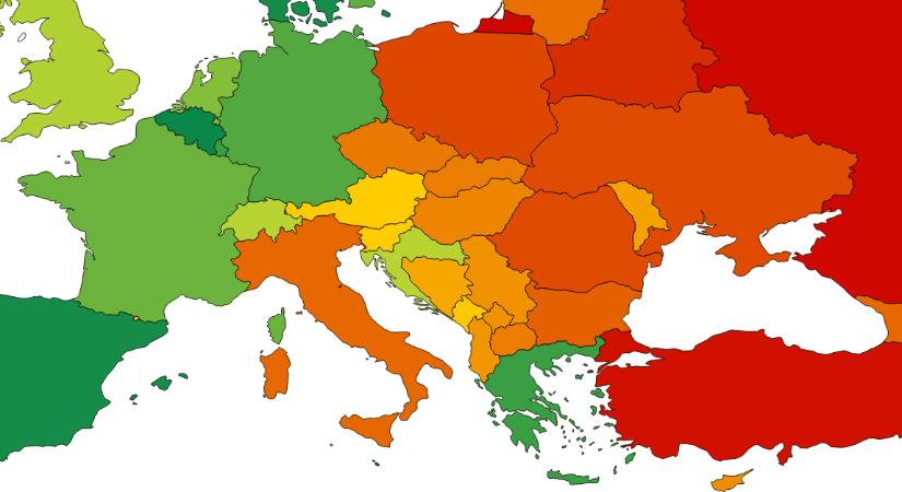 Magyarország messze az európai átlag alatt az LMBTQ jogok terén