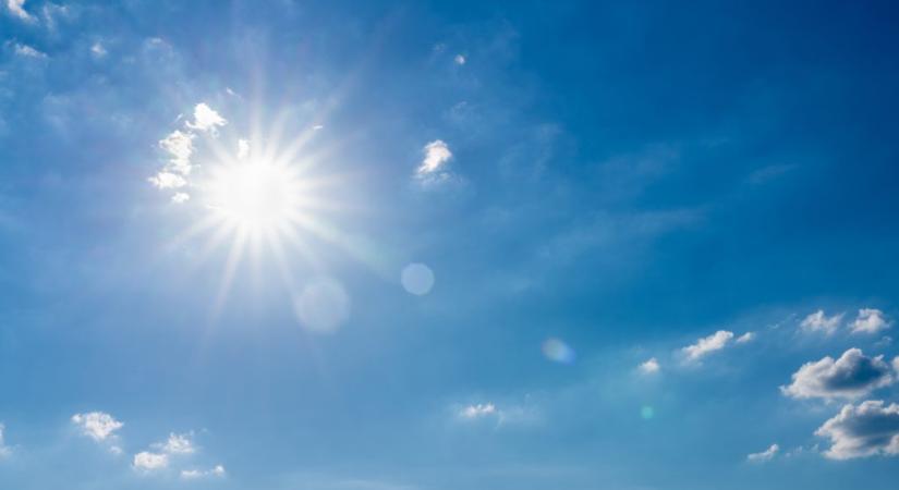 Nagyon erős UV-B sugárzás lesz kedden a Dél-Dunántúlon