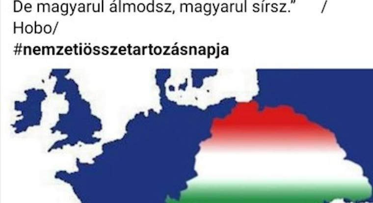 Győrfi Pál zászlót bontott a fél Európára kiterjedő Giga-Magyarország-koncepció mellett, aztán sajnos meggondolta magát