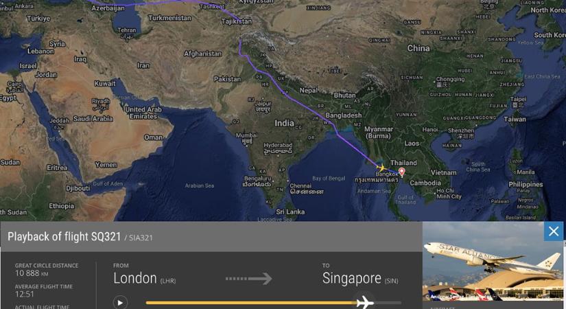 Egy halott és több sérült a Singapore Airlines turbulenciába került járatán