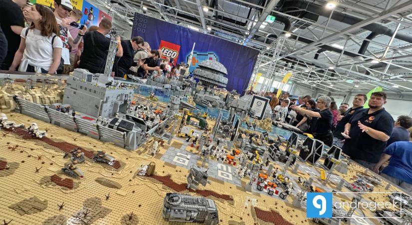 Így néz ki a világ legnagyobb Lego Star Wars diorámája