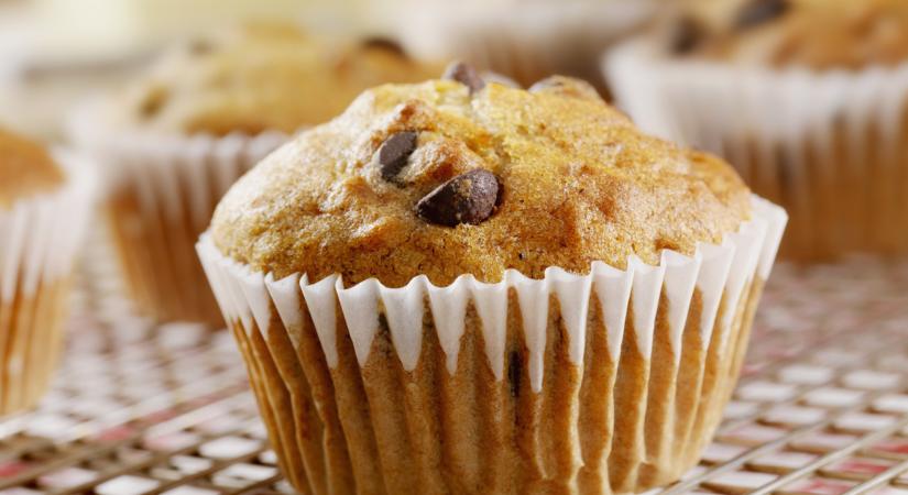 Álompuha muffin csokidarabokkal: jobb, mint amit a pékségben veszel