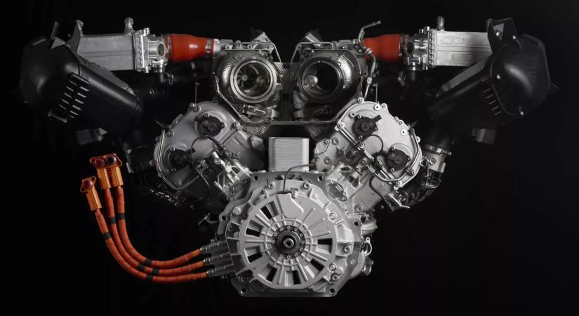 Eszelősen forgó biturbó V8-as lesz az új Lamborghini lelke