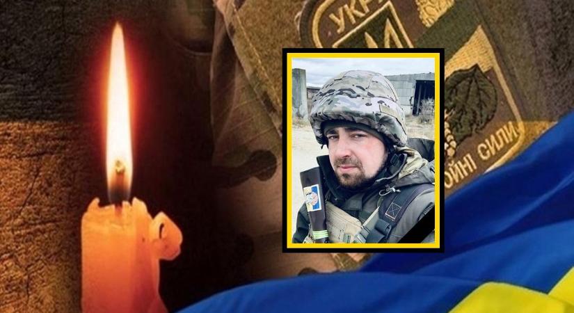 Gyászhír: 34 éves kárpátaljai származású katona halt meg a háborúban