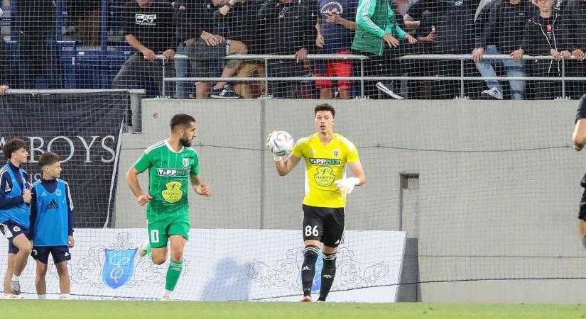 Elköszönt a Szombathelyi Haladás kapusa - Pálfi Donát már nem lép pályára a vasárnapi mérkőzésen sem
