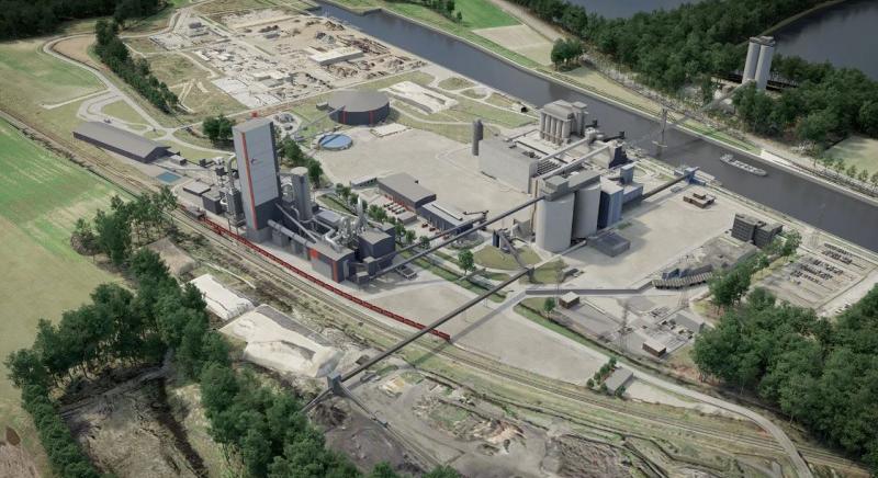 500 millió eurós üzemet építenek a nettó zéró cement előállítására