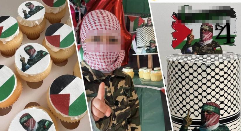 Terror-tortát kapott egy „ausztrál” kisfiú a negyedik születésnapjára
