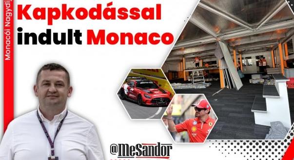 Kapkodással indult az F1-es hétvége Monacóban