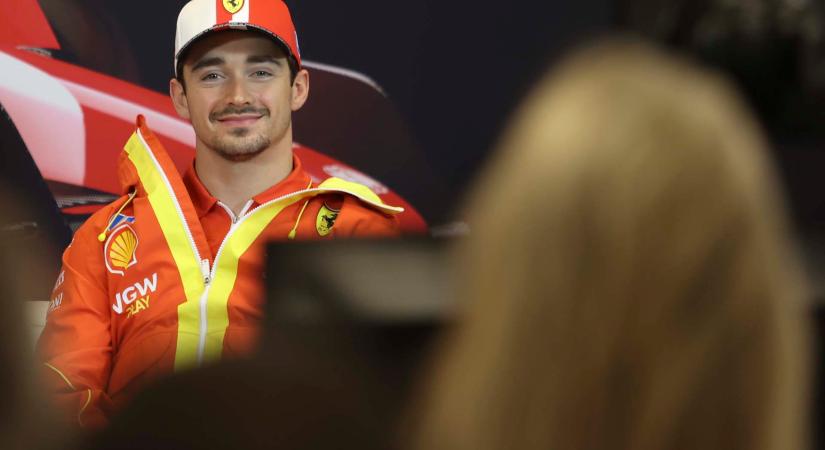 Leclerc cáfolja, hogy gondok lennének a Ferrari motorjával