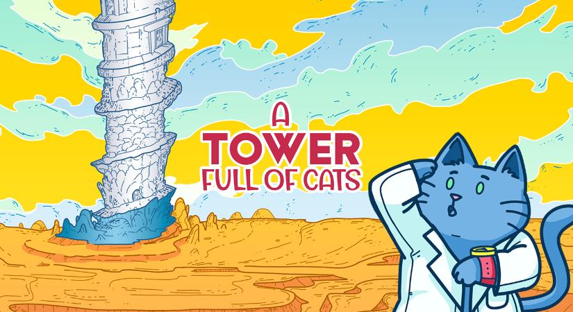 A Tower Full of Cats teszt