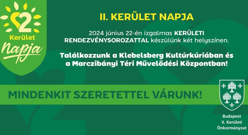 II. kerület napja 2024 Budapest