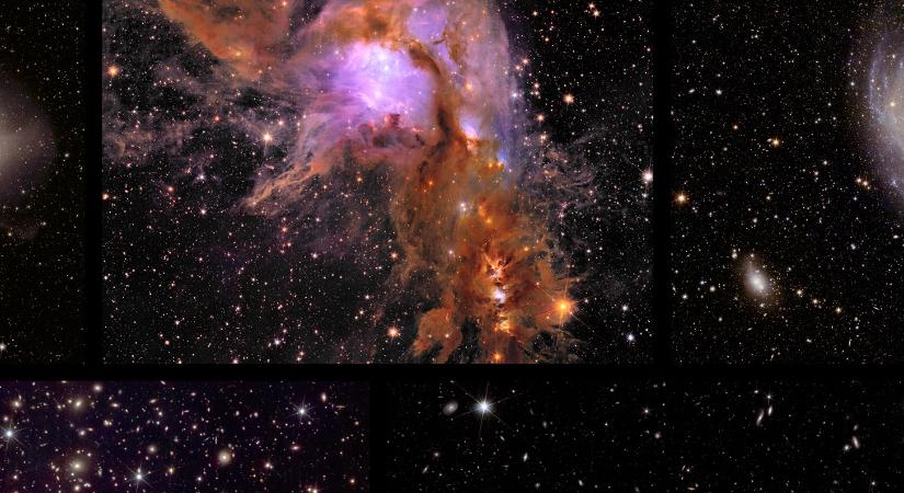 Az univerzum, ahogy még sosem láttuk – képek a sötét anyagot vizsgáló távcsőből, az Euclidból