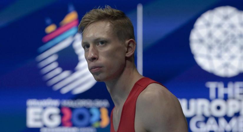 Az első menetben számoltatott ellenfelére, mégis lemarad az olimpiáról a magyar bokszoló