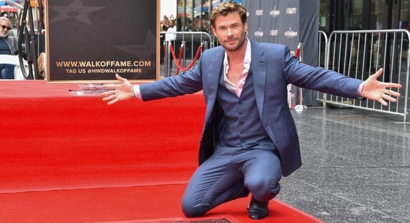 Thor is csillagot kapott a hollywoodi hírességek sétányán
