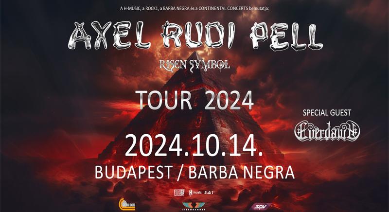 AXEL RUDI PELL: kislemez premier az októberben Budapesten koncertező német gitárostól