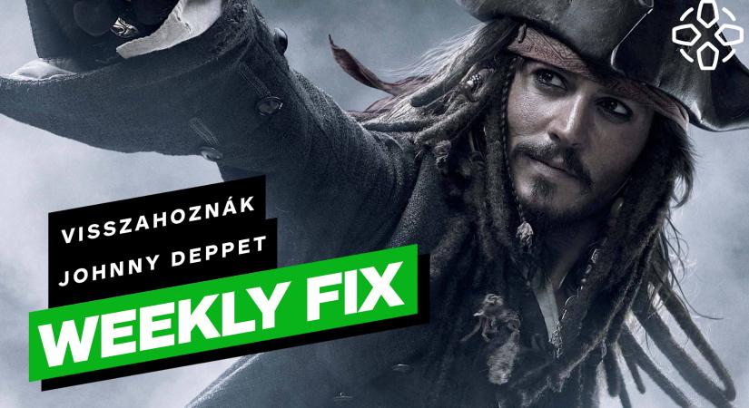 VIDEÓ: A Karib-tenger kalózai-filmek producere visszahozná Johnny Deppet - Weekly Fix 2024/21.