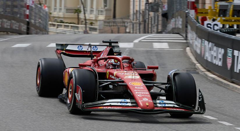 F1: Leclerc átvette a vezetést Monacóban