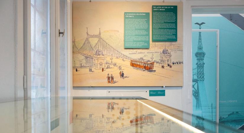A világ egyik legkisebb közlekedési kiállítása nyílt meg a Szabadság híd Vámszedőházában