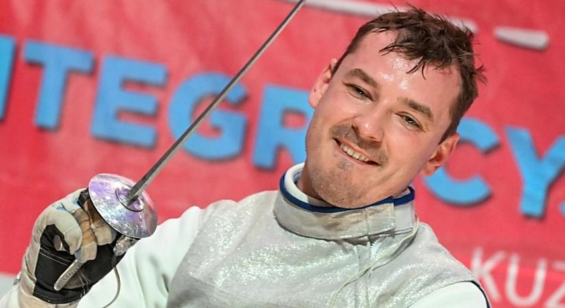 A debreceni Osváth Richárd bronzérmet nyert a kerekesszékes vívó világkupán