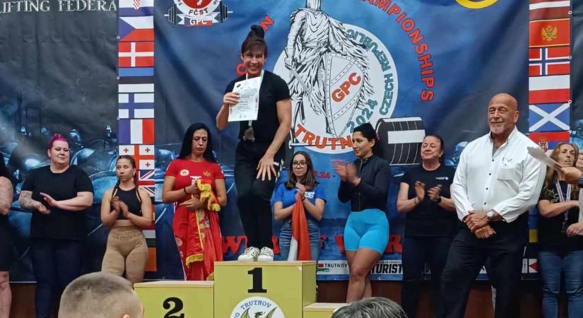 Új világrekordot állított fel Csonka Anikó