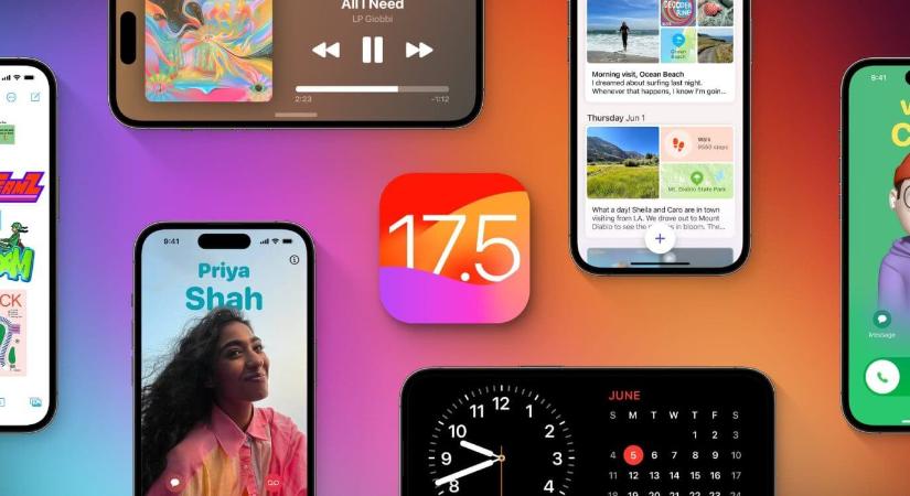 Ezek miatt frissíts iOS 17.5-re illetve 17.5.1-re – nézd meg a videókat!