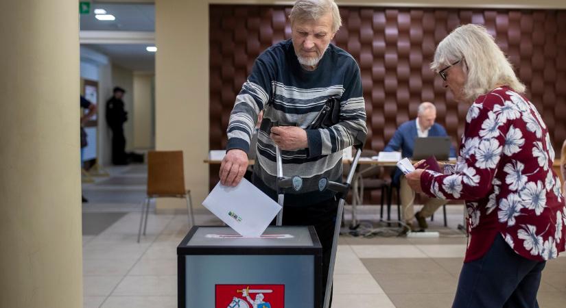 Litvániában megkezdődött az elnökválasztás második fordulója