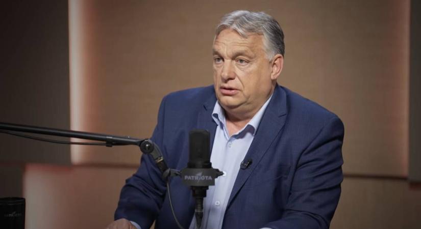 Orbán Viktor a Patriótának: "A háborúról és békéről szól a június 9-ei választás"