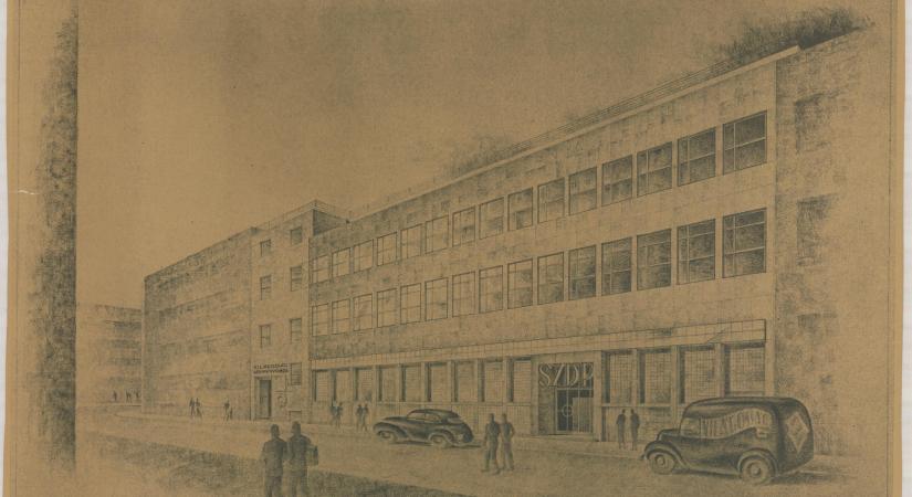 Raktári történetek: Egy elvetélt pártszékház 1947-ből