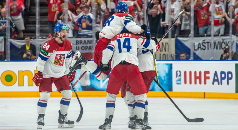A bostoni szupersztár villanása után a házigazda csehek nyerték a jégkorong-vb-t