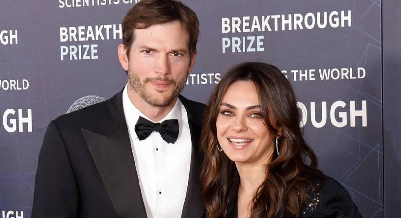 Mila Kunis és Ashton Kutcher gyerekei már ekkorák: lányuk ellopta a show-t a kosármeccsen