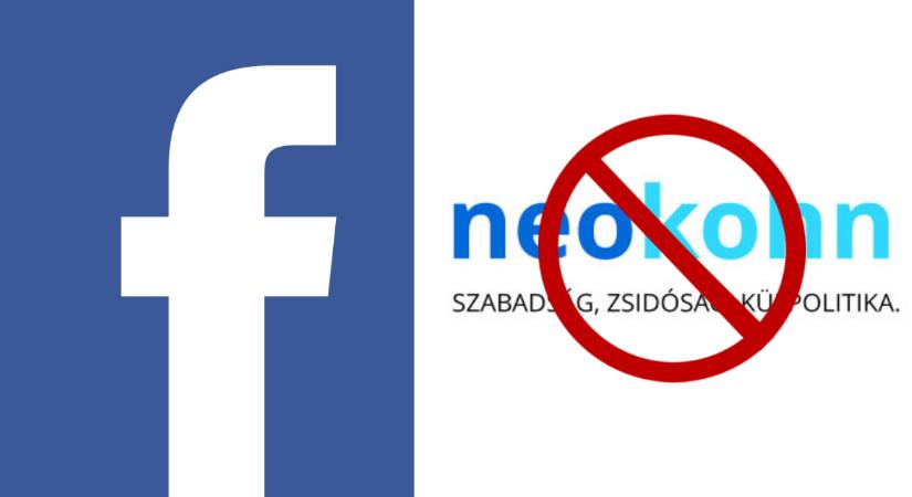 Szólásszabadság működésben: A Facebook törölte a Neokohn oldalát!