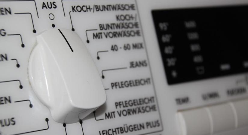 Jelzések magyarázata a mosógépek energiahatékonysági címkéjén