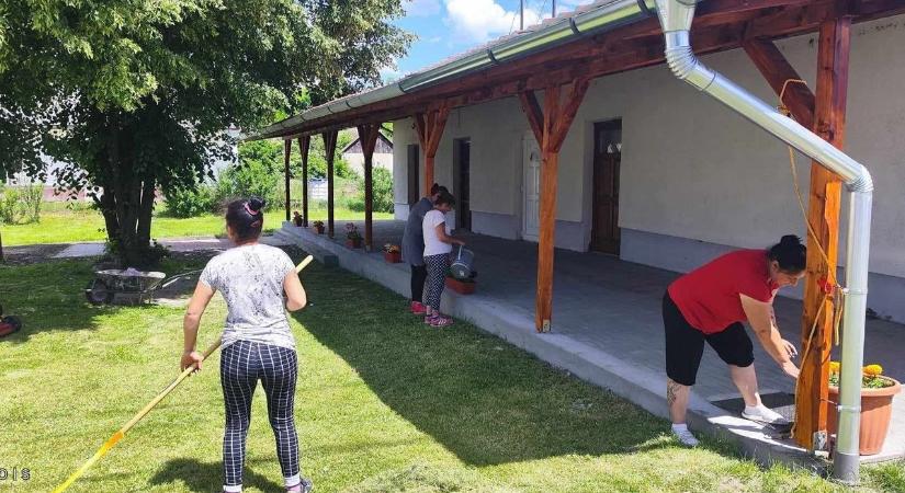 Közmunkaprogram keretében fejlődik, szépül Karancsság