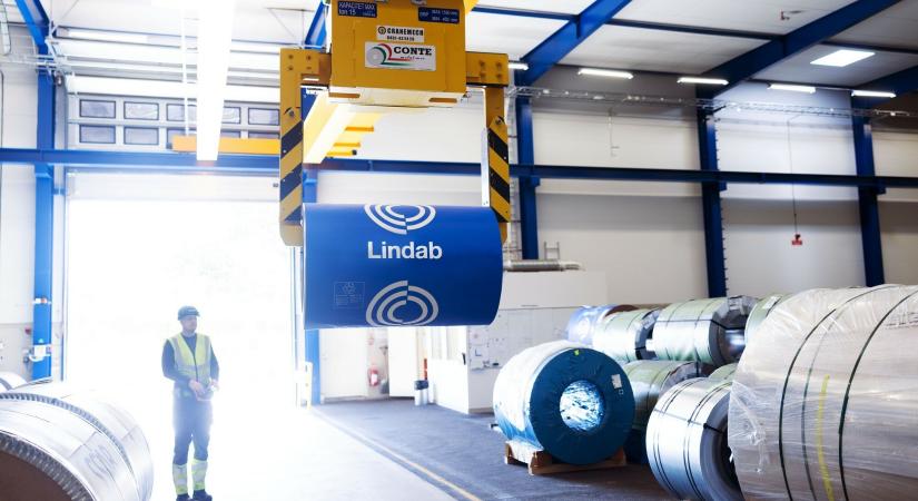 Ismét nagyot lép előre a Lindab - Zöld hidrogén felhasználásával előállított acélt vásárol termékeihez