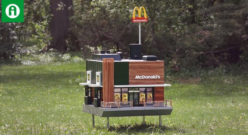 Miniatűr éttermet nyitott a McDonald's – méheknek VIDEÓ