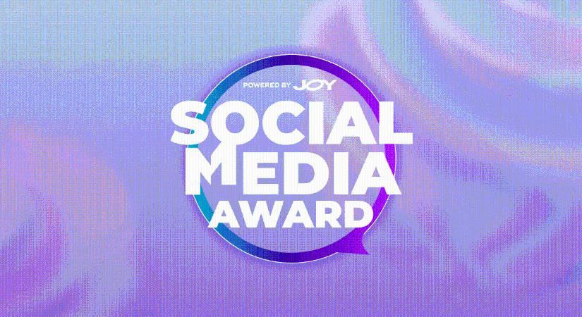 NYOLCADIK ALKALOMMAL ÉRKEZIK A JOY SOCIAL MEDIA AWARD