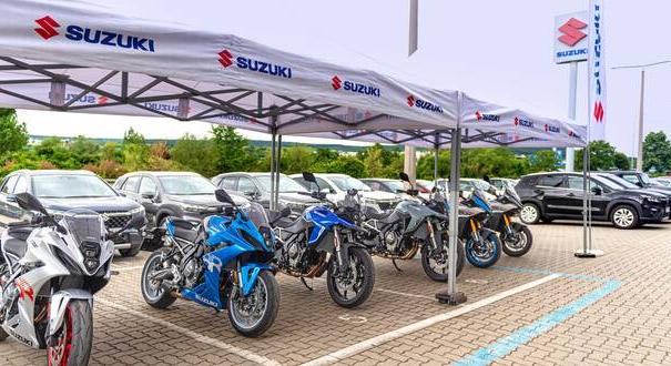 Motorszimulátor és -kiállítás a szombati Suzuki Márkatalálkozón