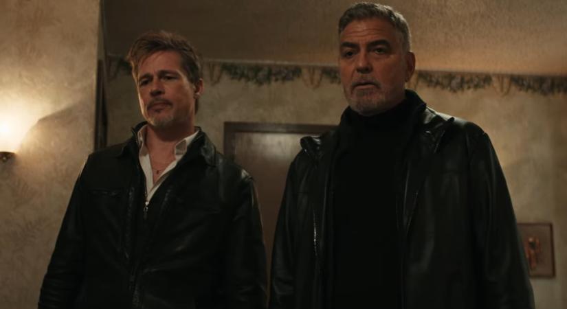 Brad Pitt és George Clooney bérgyilkosokat játszanak a Wolfs első előzetesében, és ők NEM partnerek – ahogy azt a trailerben párszor elmondják